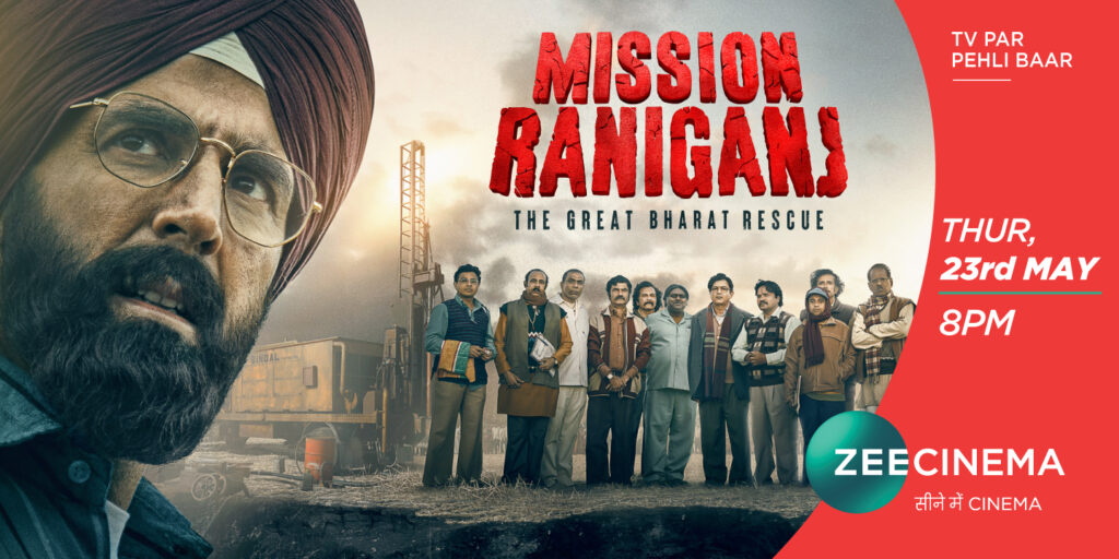 World TV Premiere: Mission Raniganj on Zee Cinema