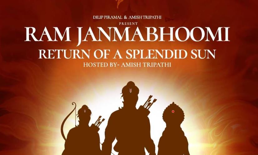 Dilip Piramal & Amish Tripathi’s 'Ram Janmabhoomi: Return of a Splendid Sun' hits 10 million views, secures 4th spot among most-watched Hindi Unscripted Show