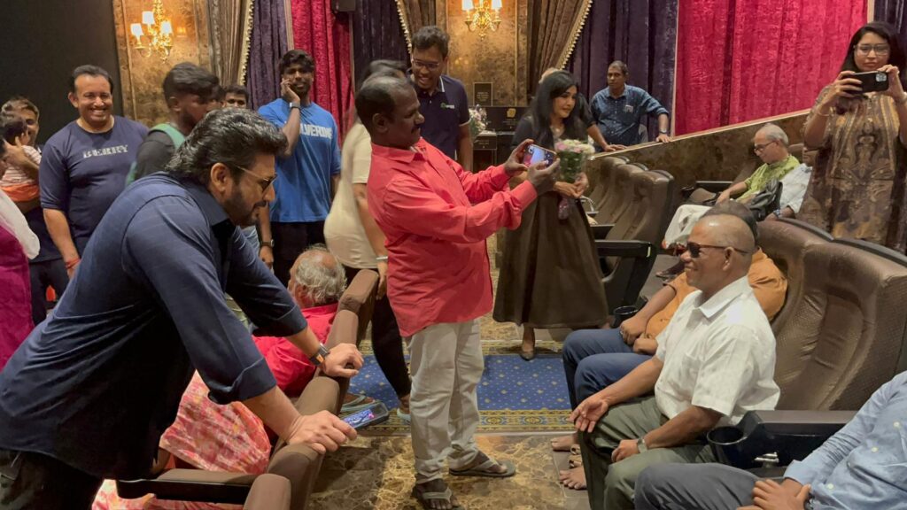 Actor Prashanth at Thryve's Special Screening of Andhagan for National Association for the Blind (NAB) Tamil Nadu Chapter