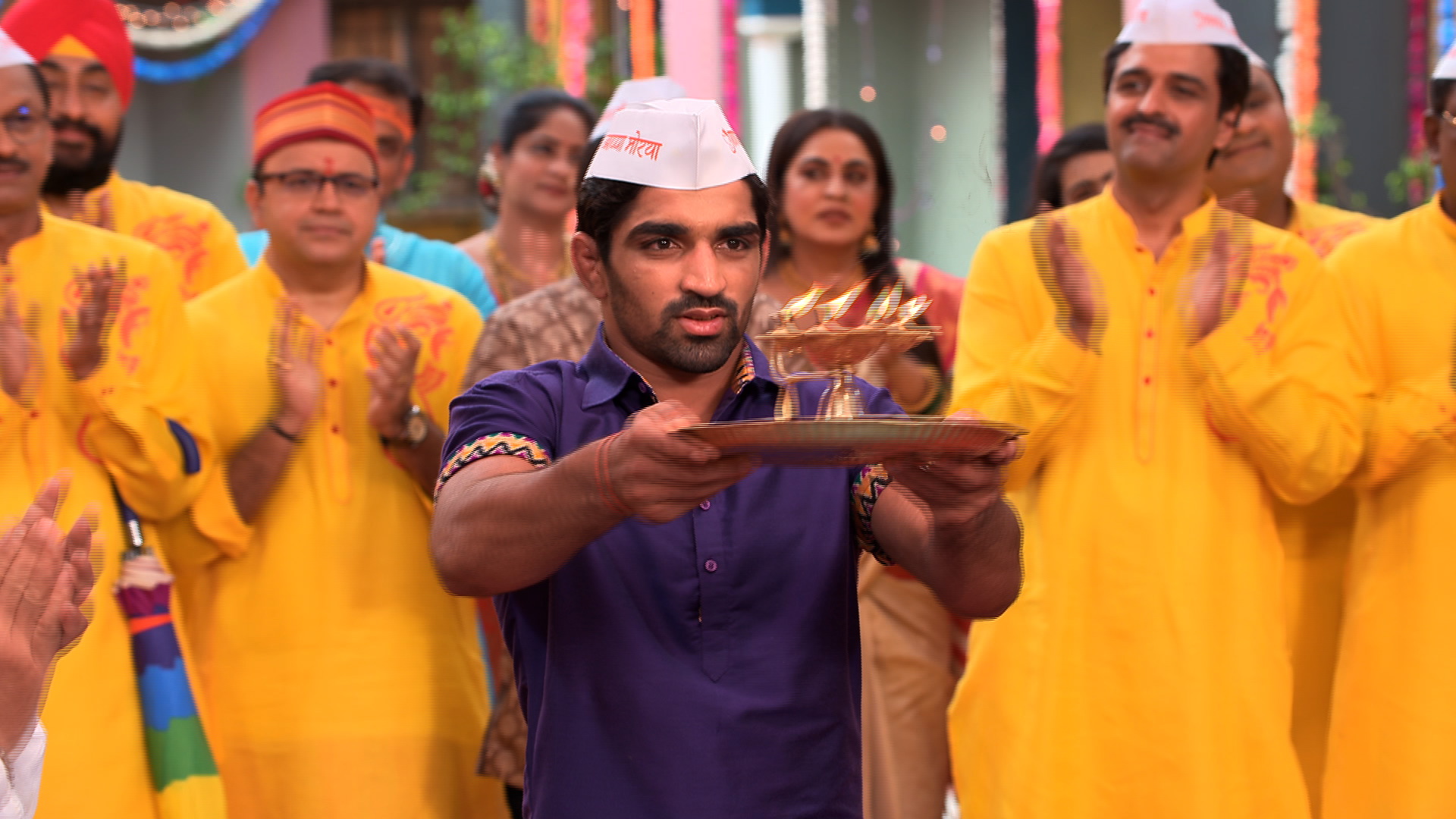 Olympic medallist Aman Sherawat celebrates Ganpati with his favourite show Sony SAB’s Taarak Mehta Ka Ooltah Chashmah