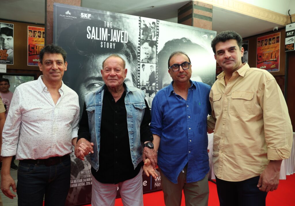 Film Heritage Foundation Celebrates Salim-Javed’s Legacy with a Special Screening of a Vintage Cinemascope Print of the Iconic Blockbuster Sholay