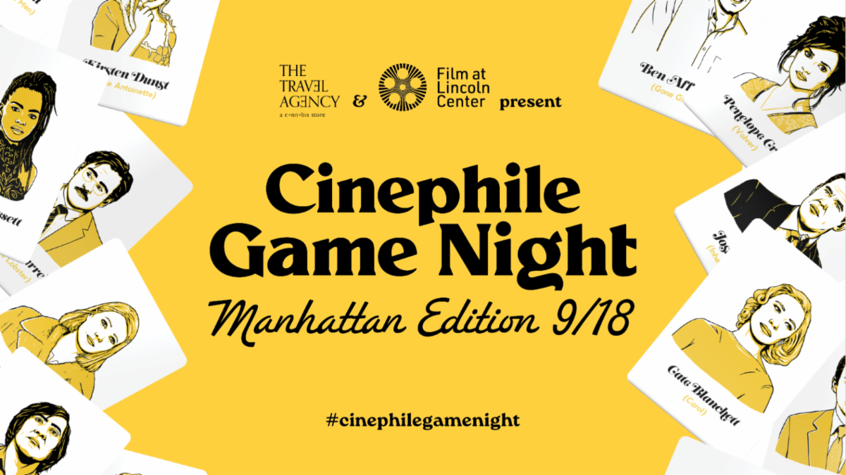 The Travel Agency Announces Sponsorship of 62nd New York Film Festival and Cinephile Game Nights

