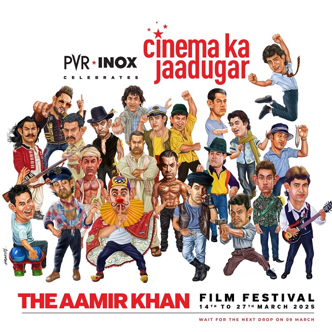 PVR INOX Honors Aamir Khan’s Illustrious Career with Aamir Khan_Cinema Ka Jadugar_A Special Film Festival Celebrating His 60th Birthday